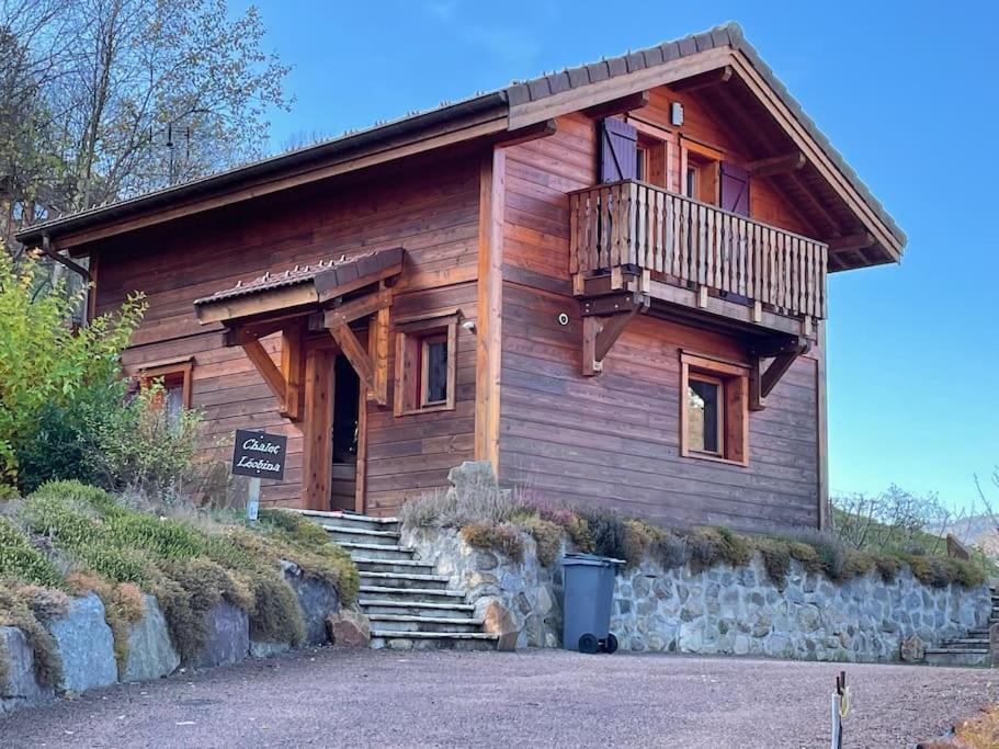 Chalet Leobina, Quartier Calme, Vue Panoramique! La Bresse Exteriör bild