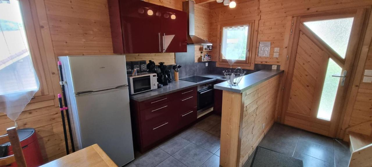 Chalet Leobina, Quartier Calme, Vue Panoramique! La Bresse Exteriör bild